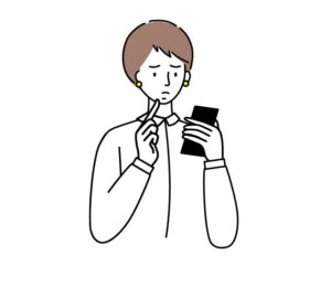 スマホ,困っている