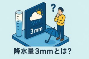 降水量3mmはどれくらい？傘は必要？体感・影響・対策を徹底解説 | idea & life